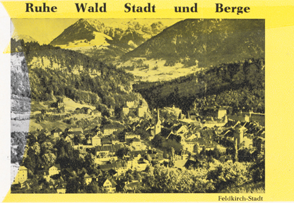 Broschüre über Schloss Amberg